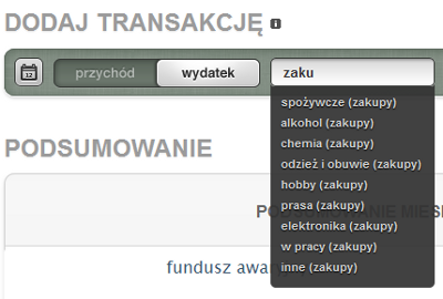 auto-podpowiedź